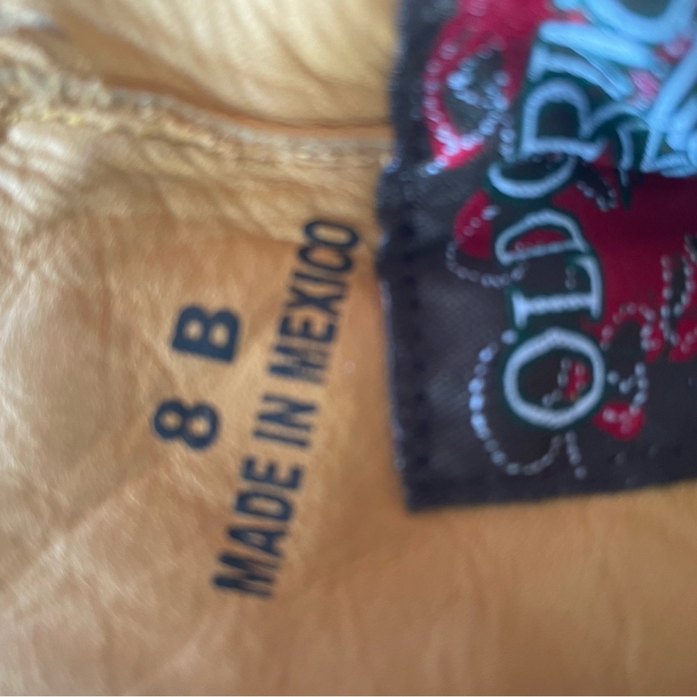 Old Gringo Black and Brown Cowboy Boots - Picture 6 of 7